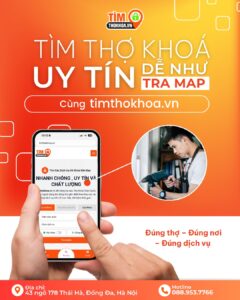 Khách hàng gọi thợ sửa khóa tại nhà qua timthokhoa.vn